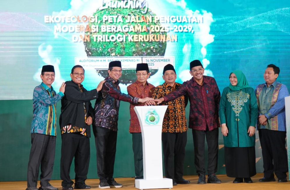 Merawat Bumi, Merawat Iman: Pesan Menag dalam Peluncuran Buku Ekoteologi
